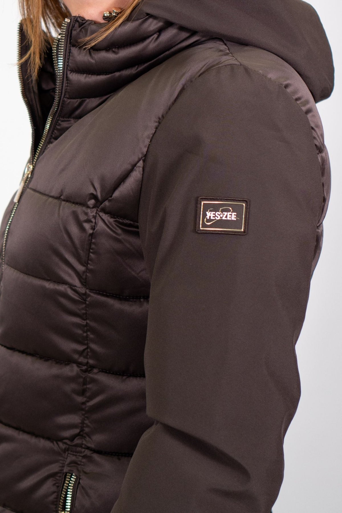 Yes Zee - Piumino Trapuntato Con Finto Gilet Rimovibile - Donna - World Fashion