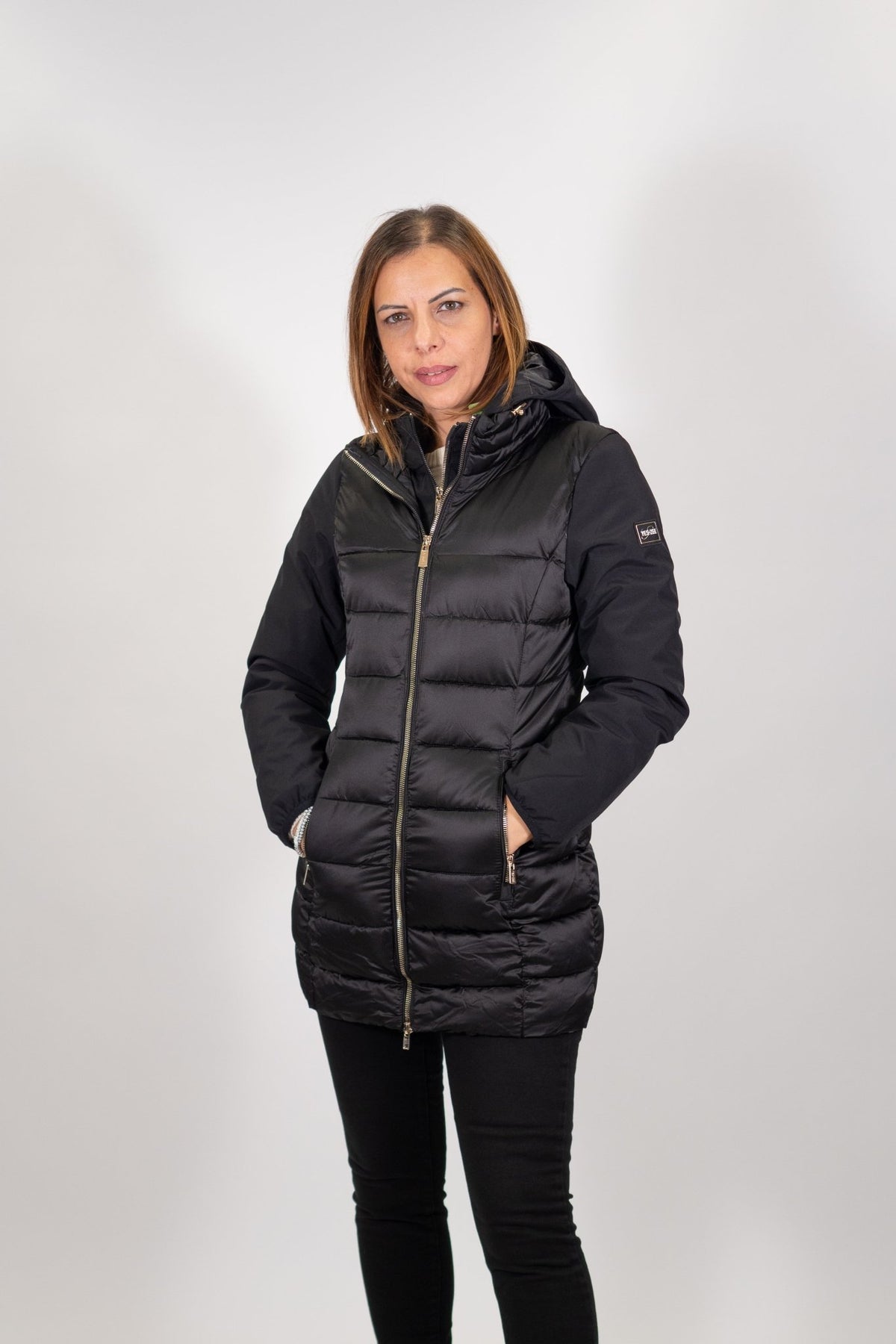 Yes Zee - Piumino Trapuntato Con Finto Gilet Rimovibile - Donna - World Fashion