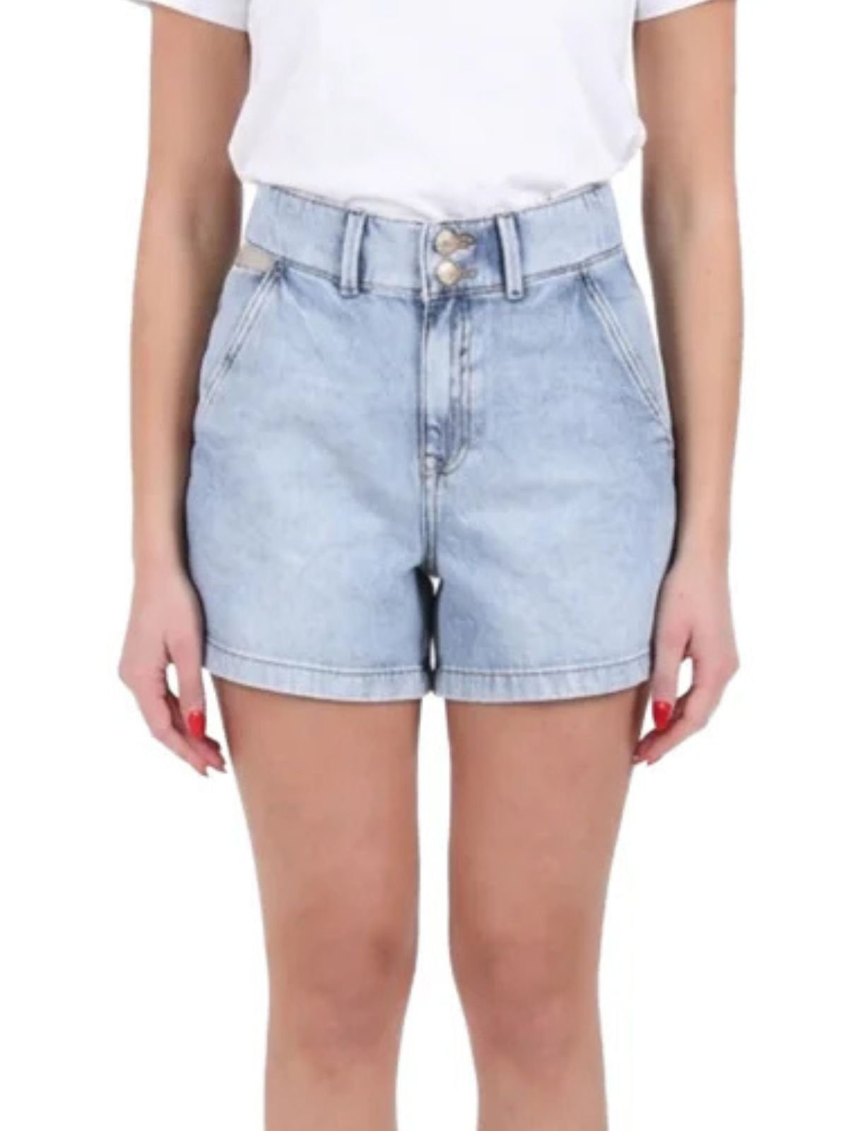 Yes Zee - Short in jeans. - Donna - World Fashion
