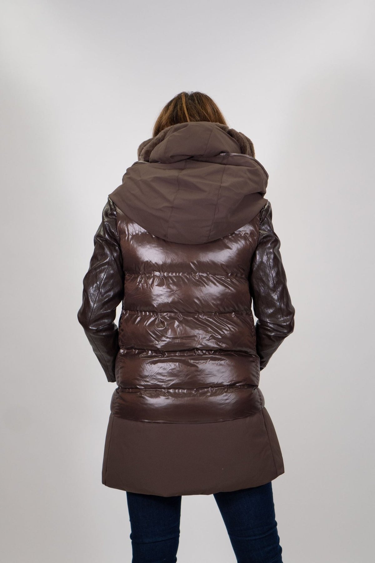 Yes Zee - Smanicato in nylon lucido - Donna - World Fashion