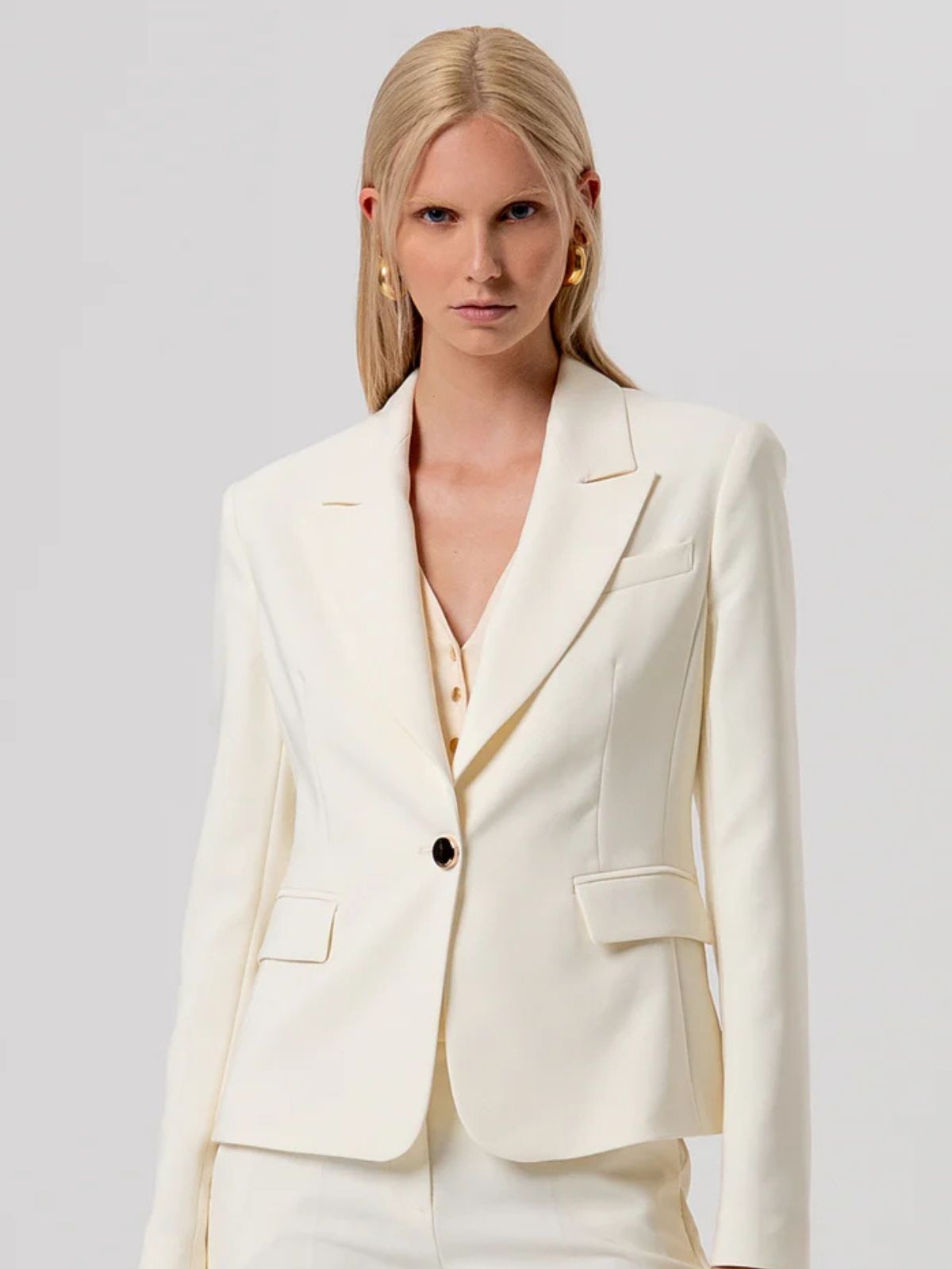 Fracomina - Blazer regular monopetto - Donna