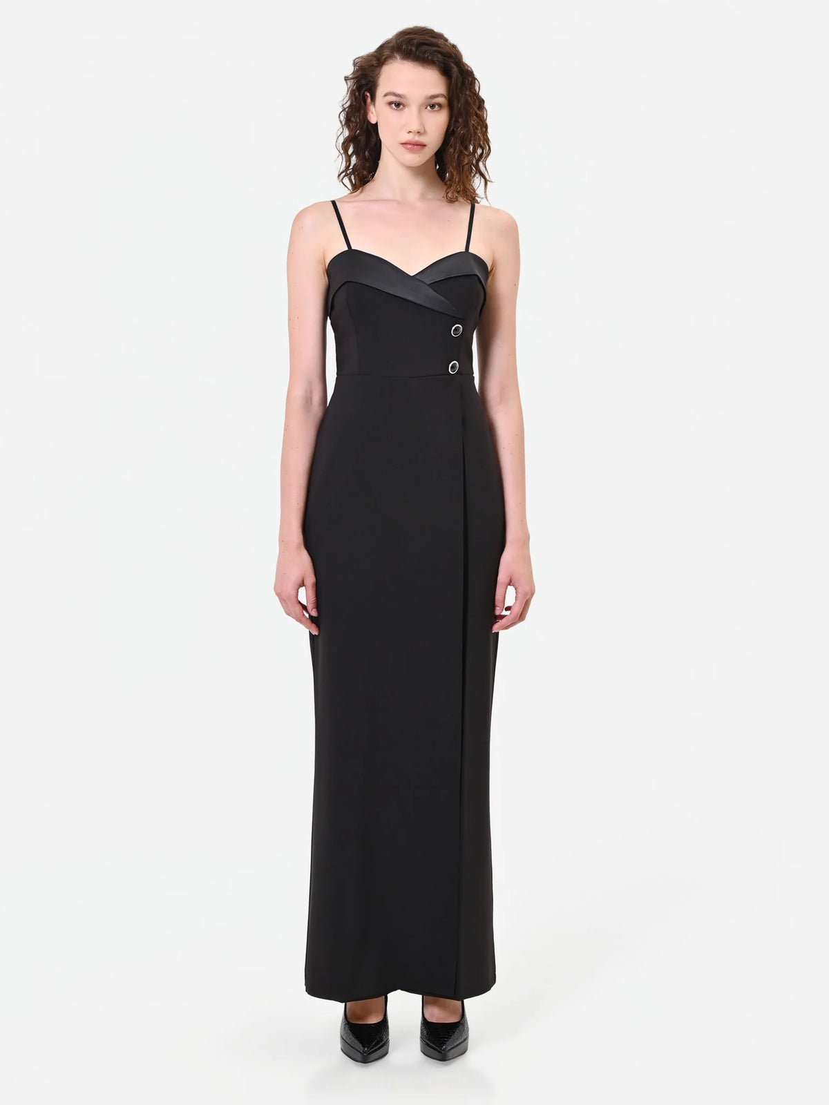 Rinascimento - Tuta Bustier con Rever Lucido - Donna