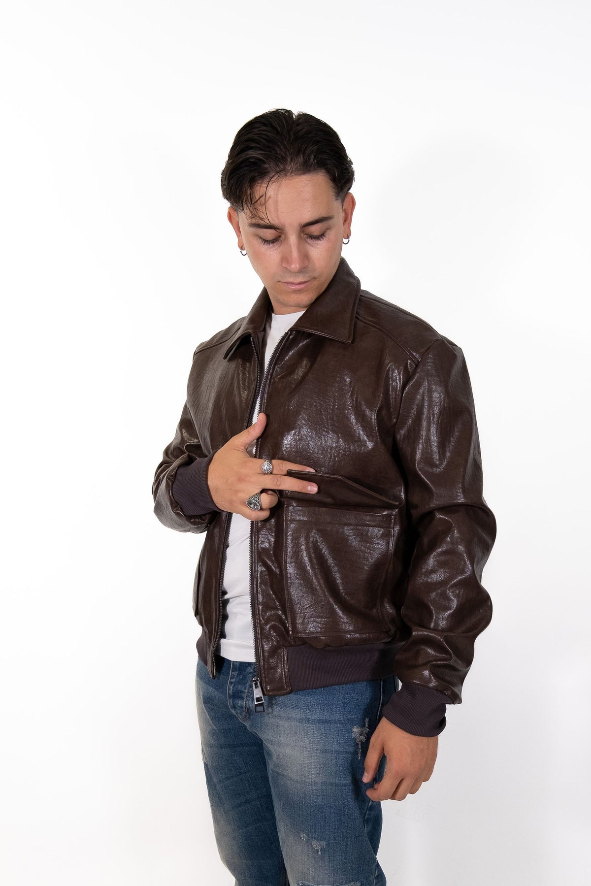 Imperial - GIUBBINO IN ECOPELLE - Uomo